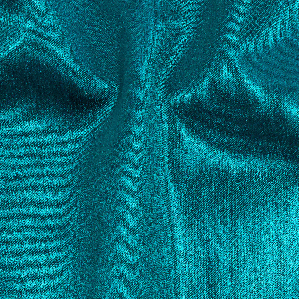 Home Decor Polyester Satin - Peacock - British Imported Detail Home Decor Polyester Satin - Peacock - British Imported Detail