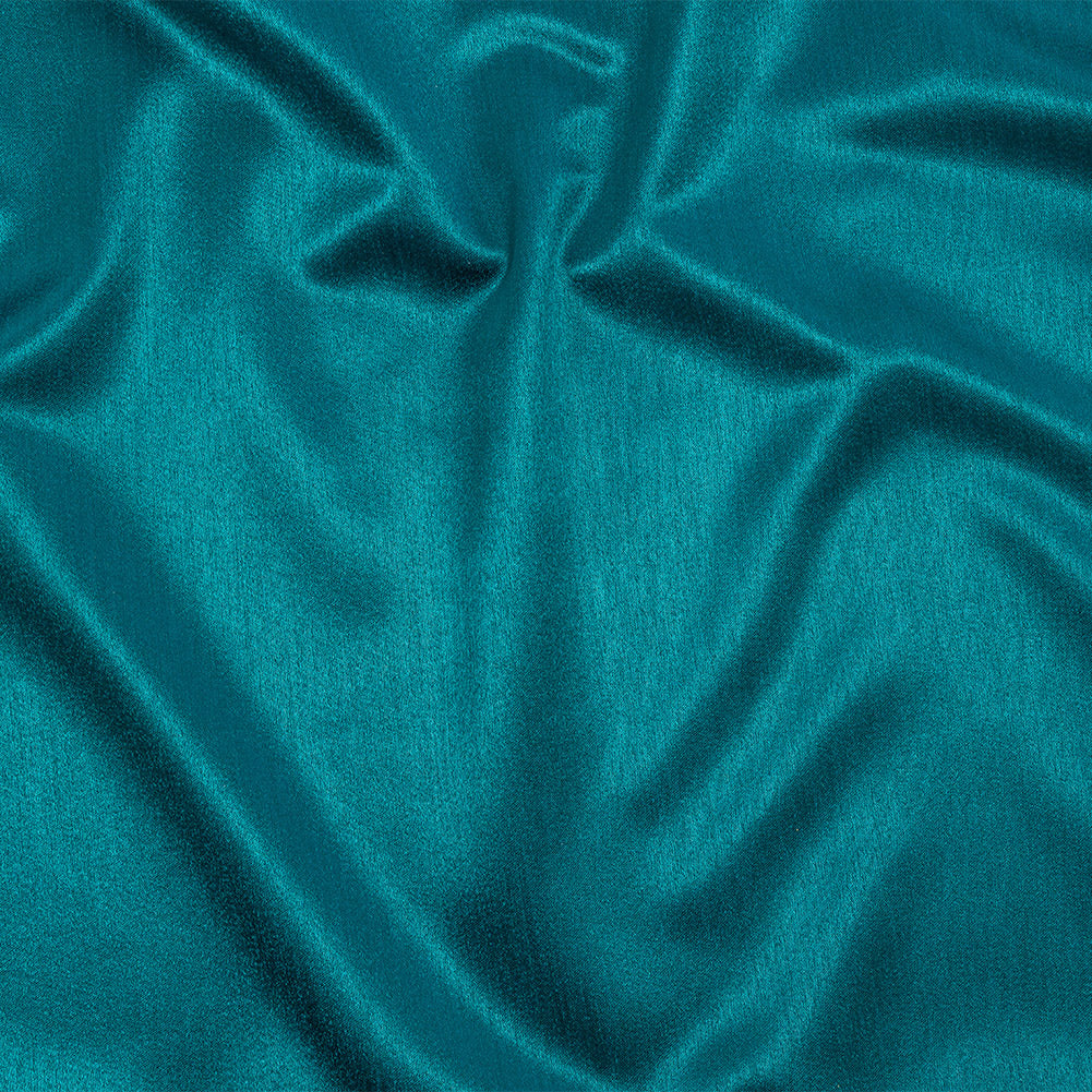 Home Decor Polyester Satin - Peacock - British Imported Home Decor Polyester Satin - Peacock - British Imported