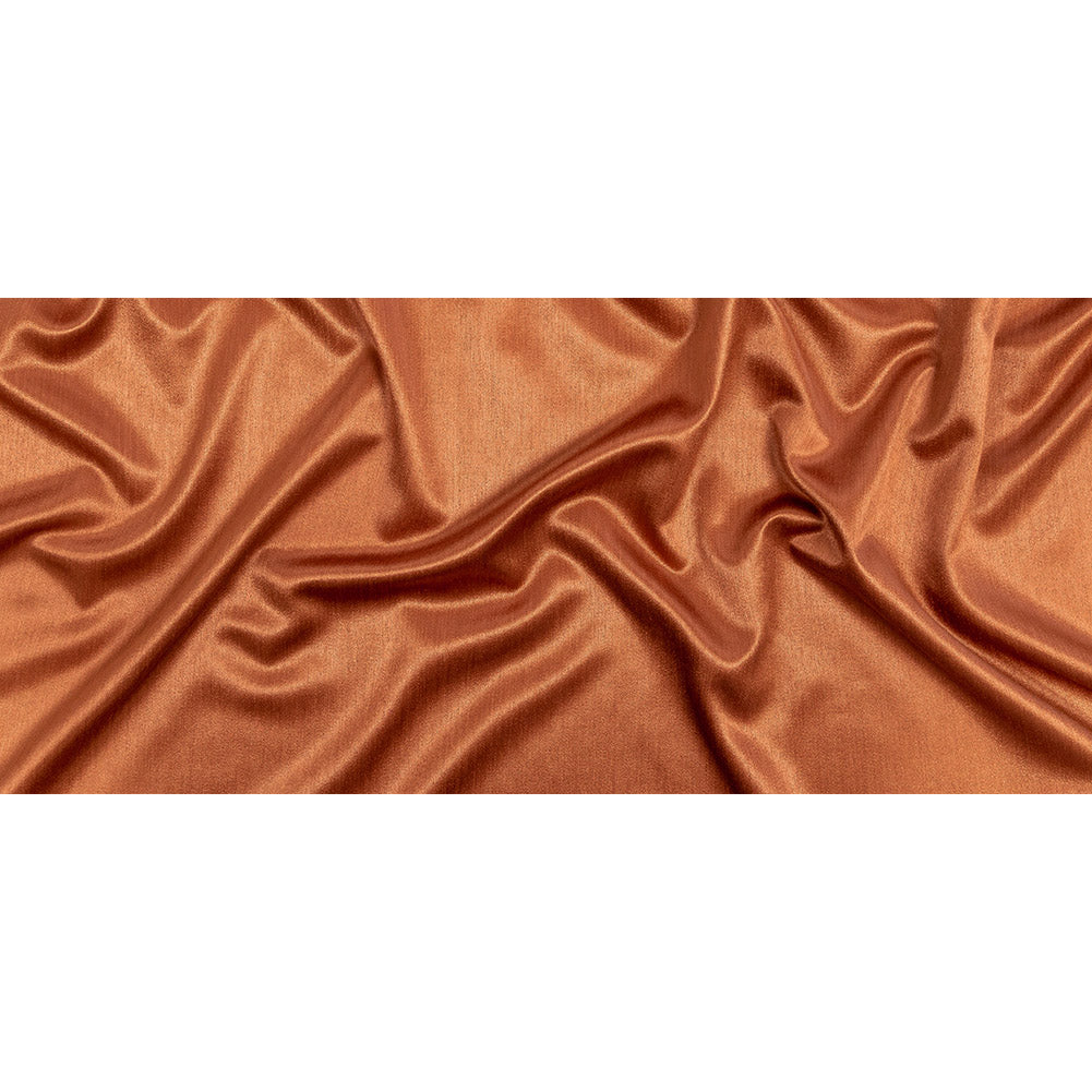 Home Decor Polyester Satin - Rust - British Imported Full Home Decor Polyester Satin - Rust - British Imported Full