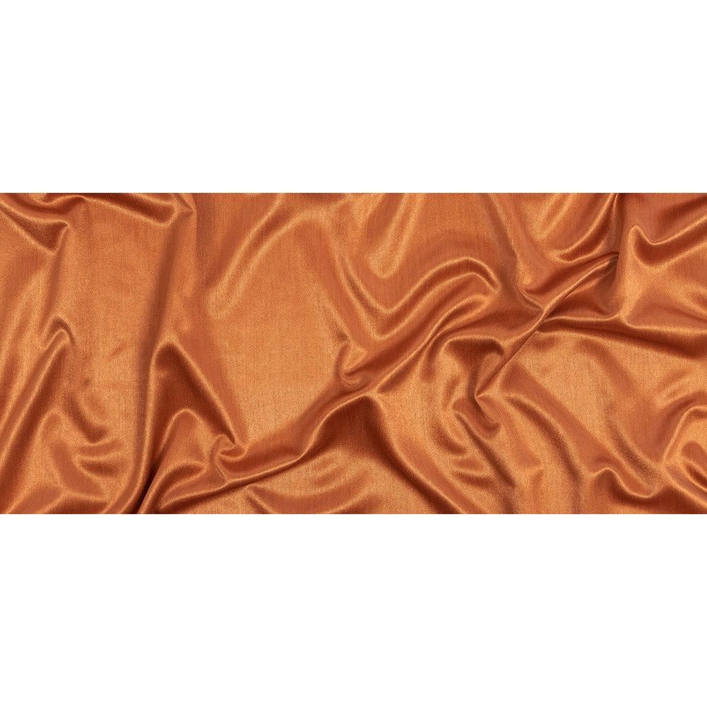 Home Decor Polyester Satin - Terracotta - British Imported Full Home Decor Polyester Satin - Terracotta - British Imported Full