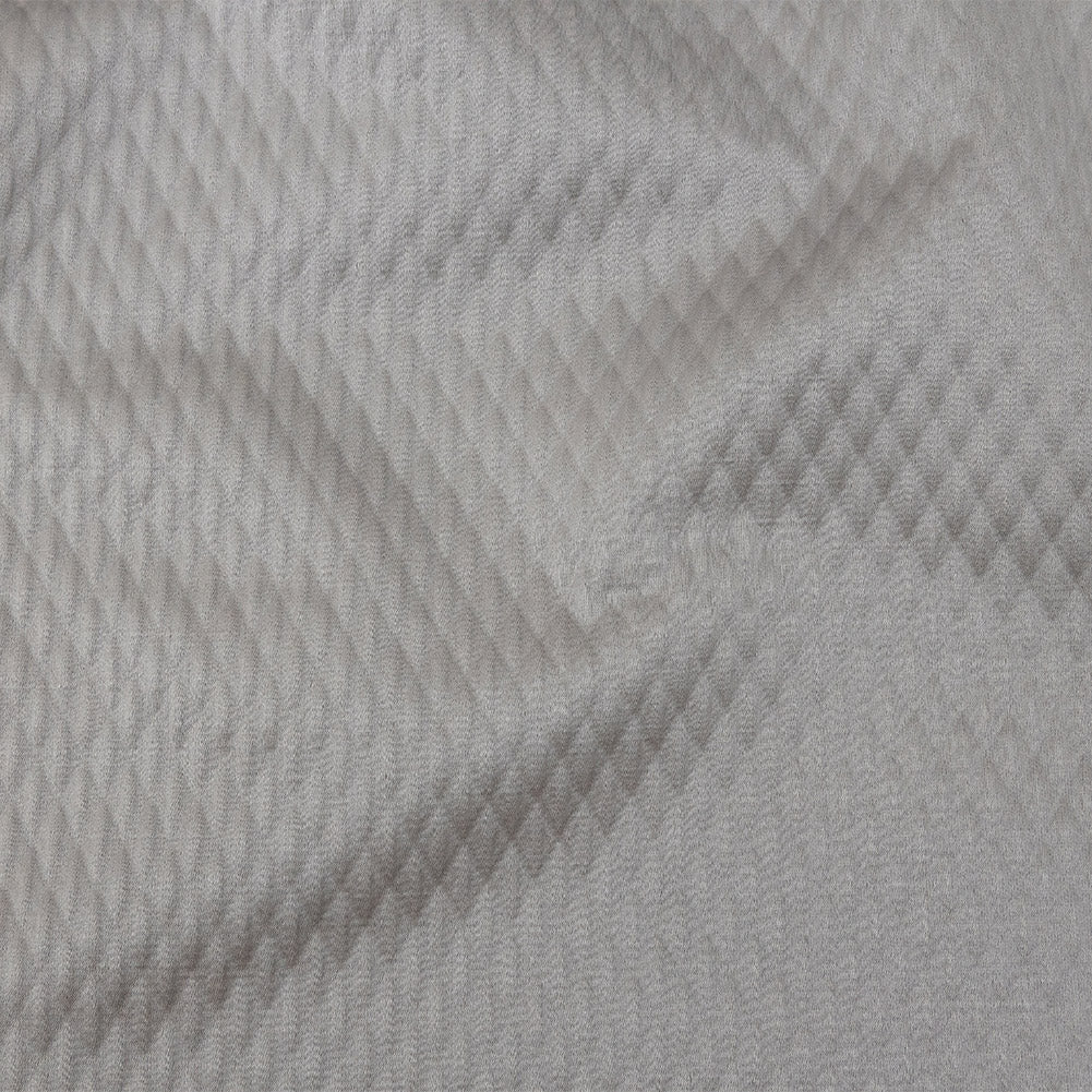 Drapery Jacquard - Graphite Diamond Quilted - British Imported Drapery Jacquard - Graphite Diamond Quilted - British Imported