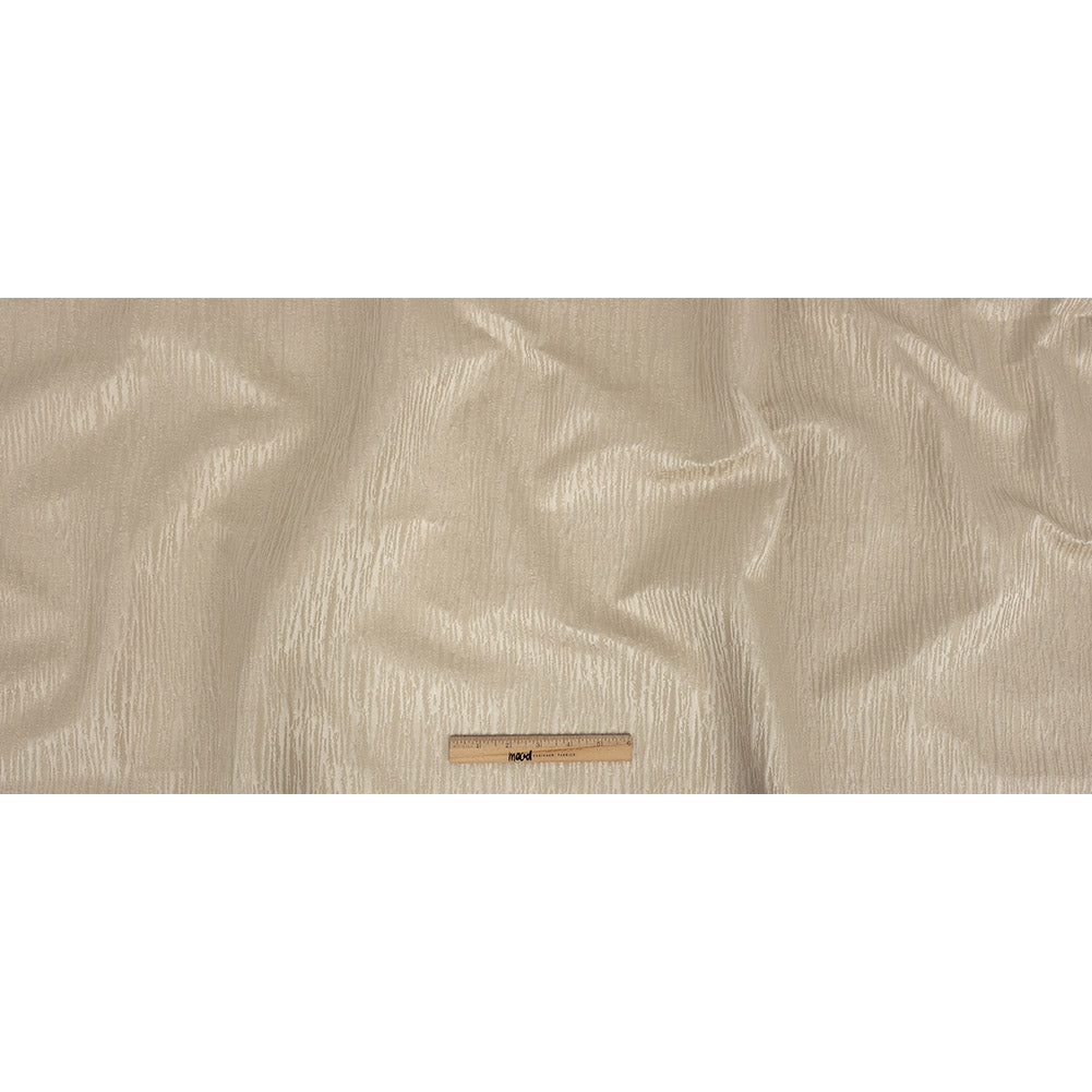 Drapery Jacquard - Champagne Striated - British Imported Full Drapery Jacquard - Champagne Striated - British Imported Full
