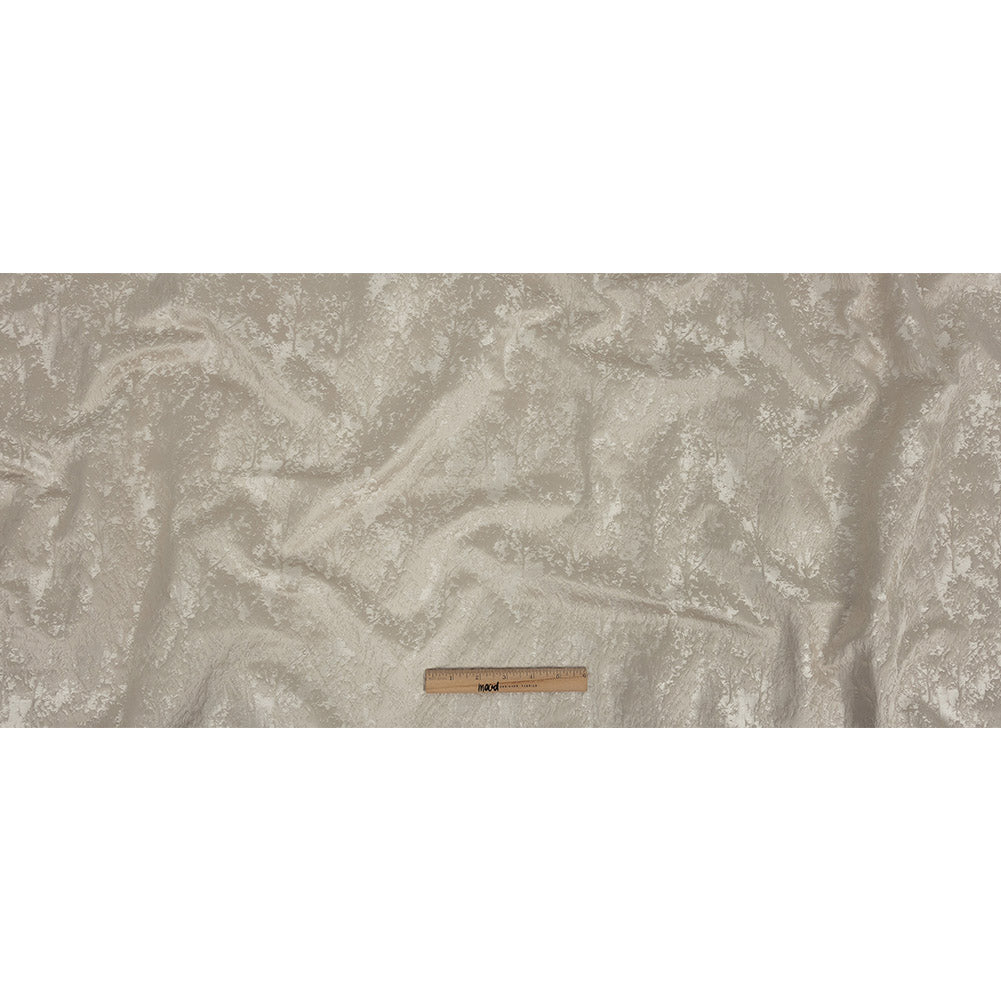 Polyester Jacquard - Taupe Abstract Trees - British Imported Full Polyester Jacquard - Taupe Abstract Trees - British Imported Full