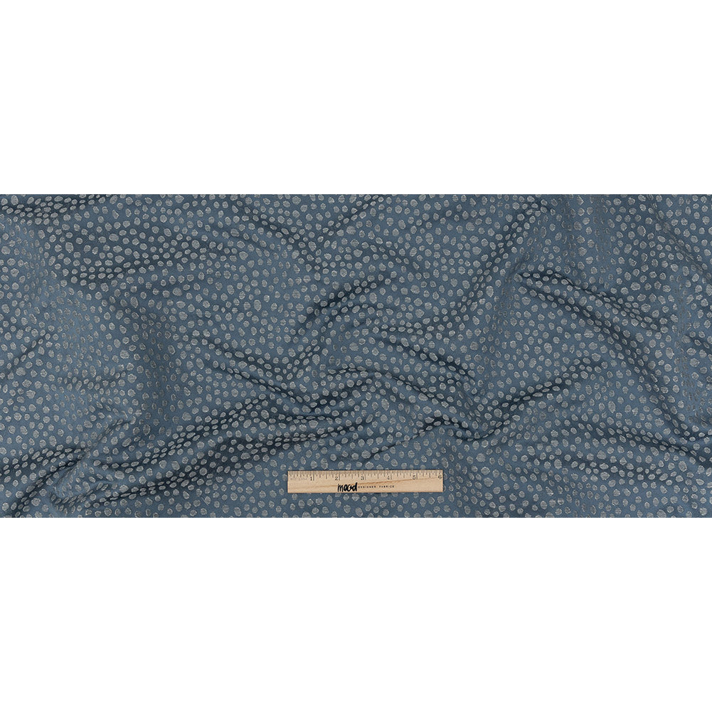 Polyester Jacquard - Danube Spots - British Imported Full Polyester Jacquard - Danube Spots - British Imported Full