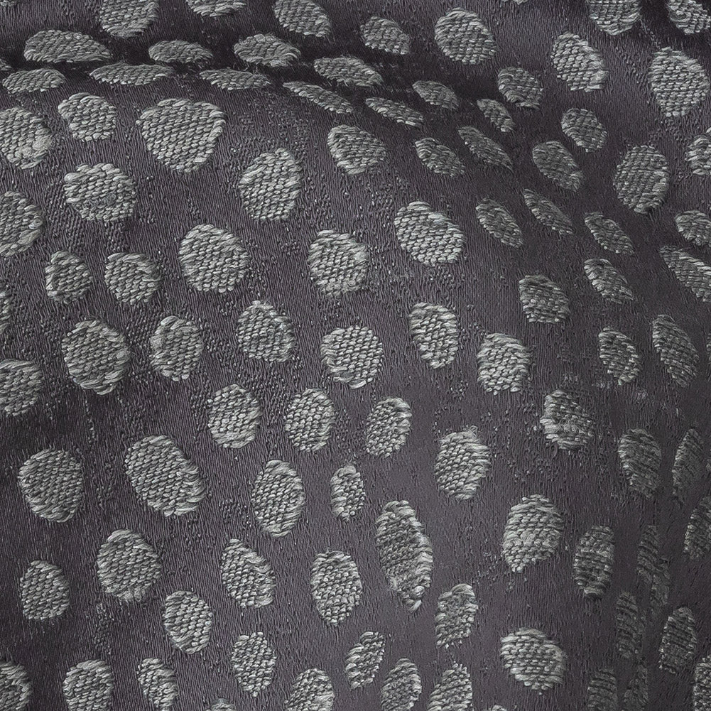 Polyester Jacquard - Iris Spots - British Imported Detail Polyester Jacquard - Iris Spots - British Imported Detail
