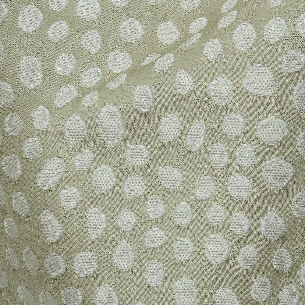 Polyester Jacquard - Willow Spots - British Imported Detail Polyester Jacquard - Willow Spots - British Imported Detail