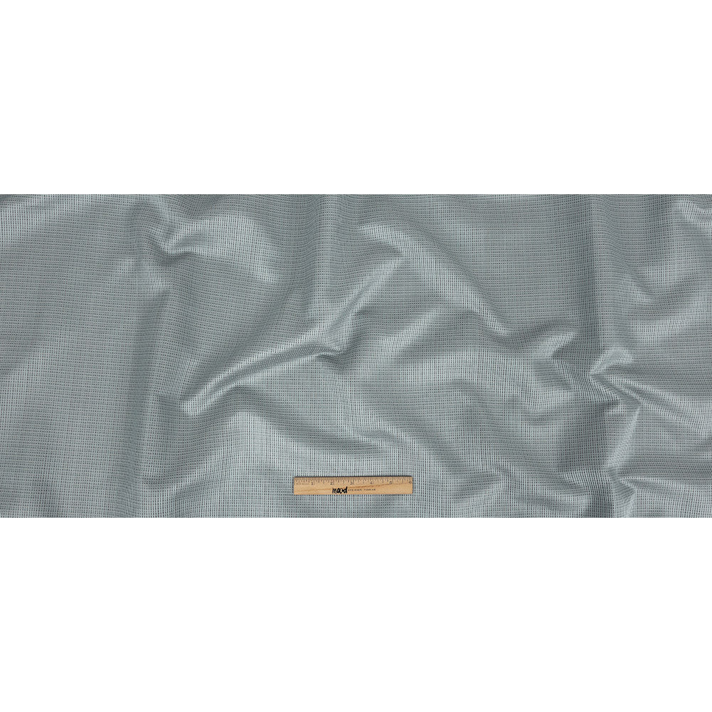 Gridded Polyester Woven - Ice - British Imported Full Gridded Polyester Woven - Ice - British Imported Full