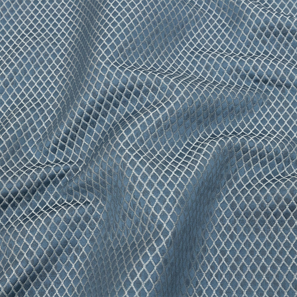 Polyester Jacquard - Danube Diamonds - British Imported Polyester Jacquard - Danube Diamonds - British Imported