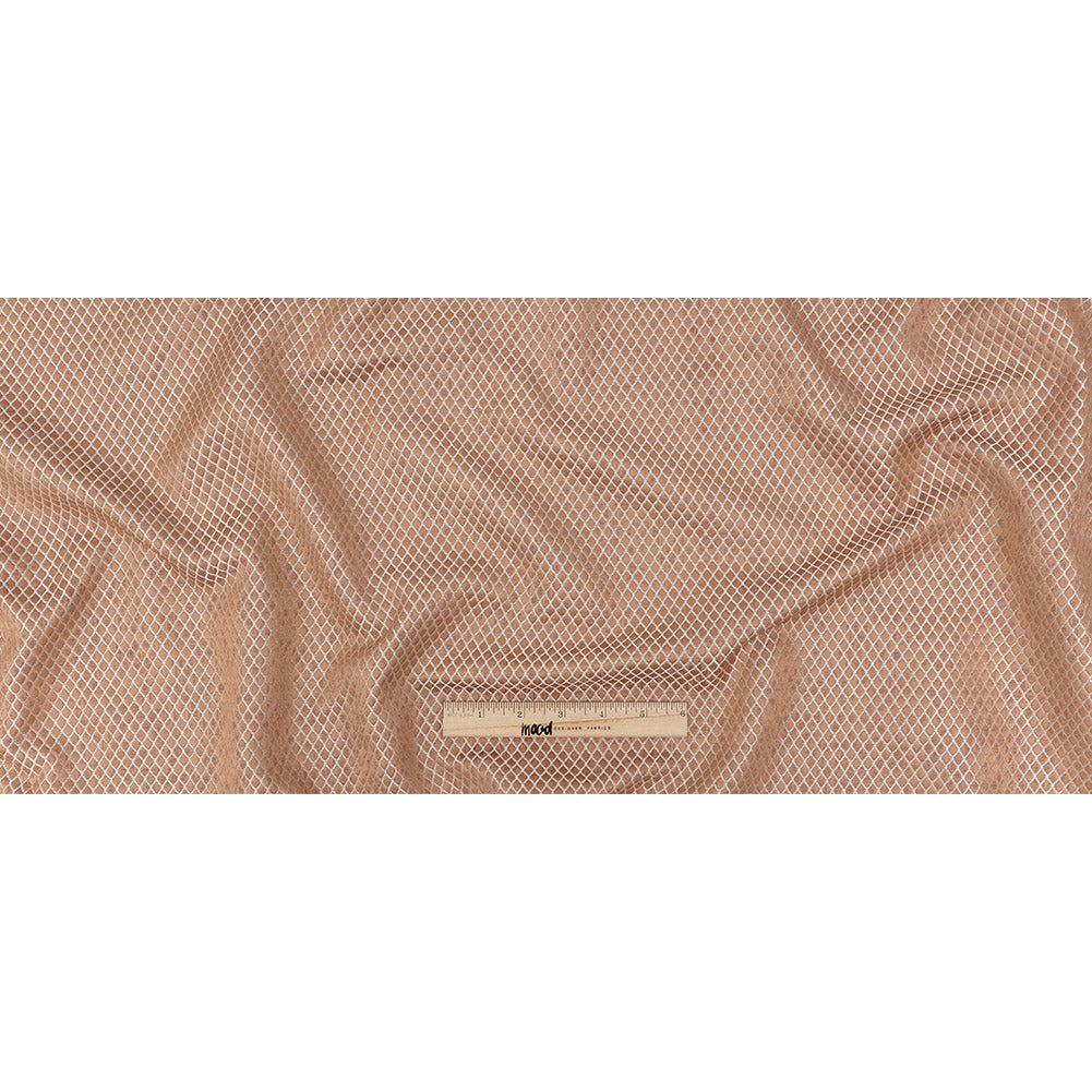 Polyester Jacquard - Rose Gold Diamonds - British Imported Full Polyester Jacquard - Rose Gold Diamonds - British Imported Full