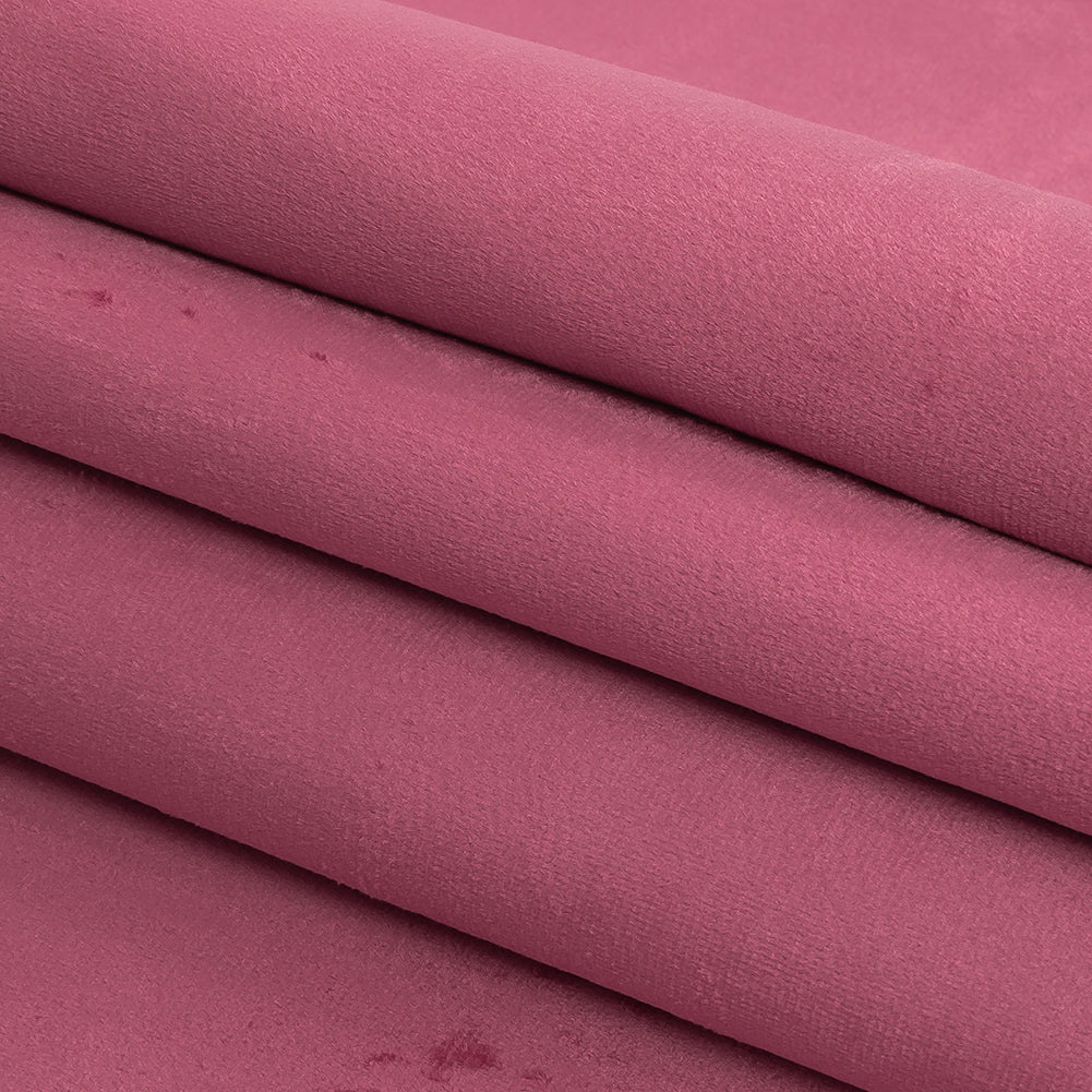 Polyester Drapery Velvet - Candy - British Imported Folded Polyester Drapery Velvet - Candy - British Imported Folded