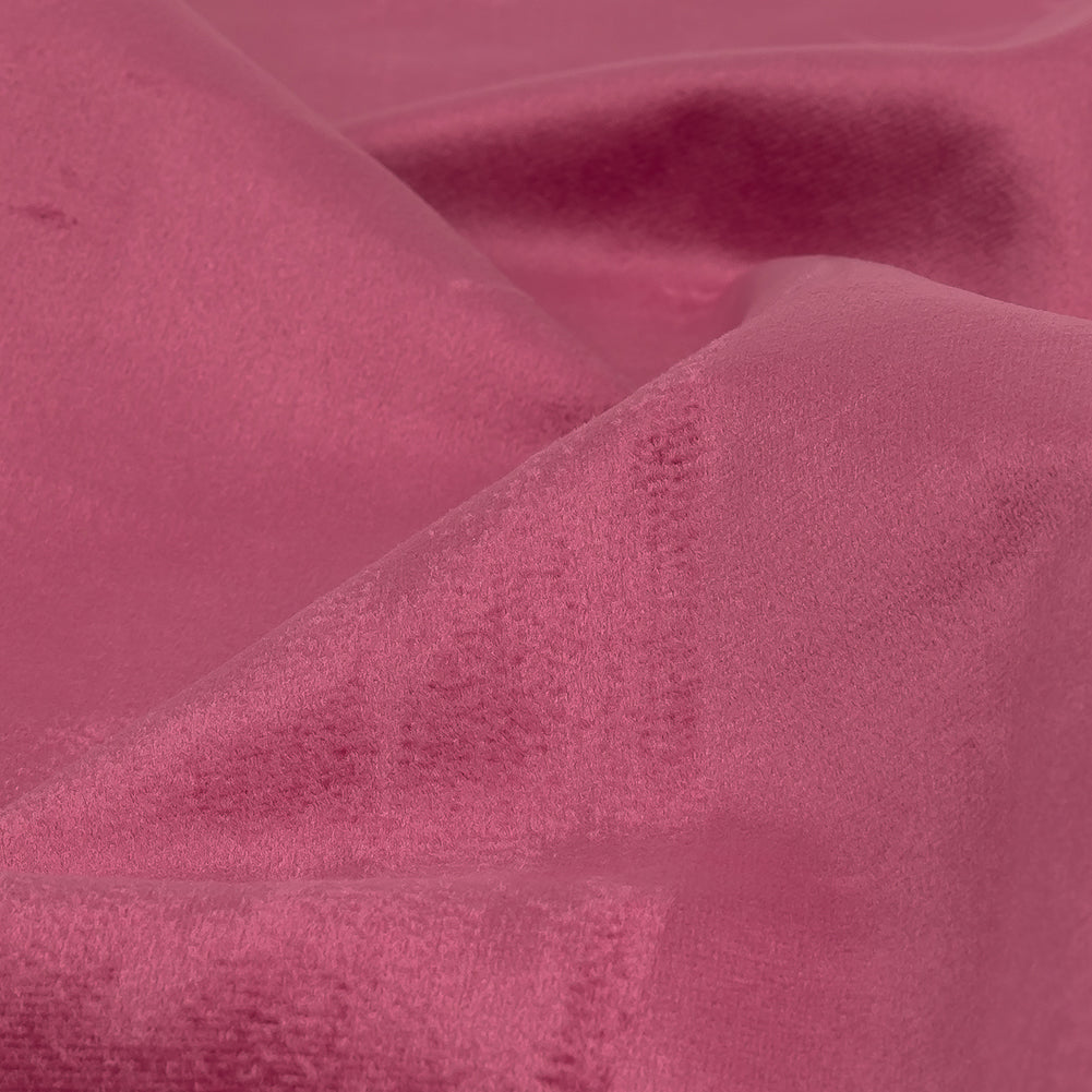 Polyester Drapery Velvet - Candy - British Imported Detail Polyester Drapery Velvet - Candy - British Imported Detail