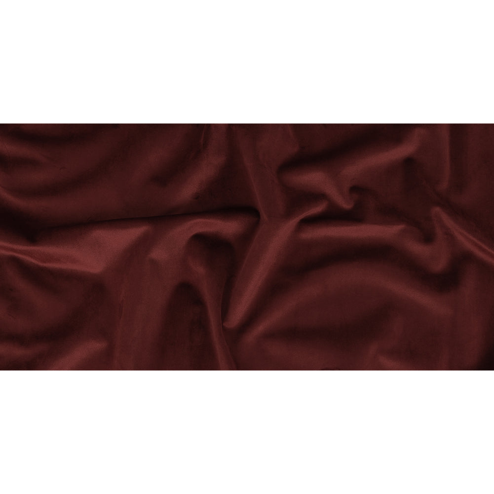 Polyester Drapery Velvet - Cherry - British Imported Full Polyester Drapery Velvet - Cherry - British Imported Full
