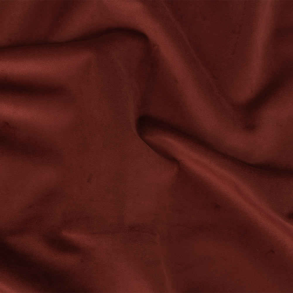 Polyester Drapery Velvet - Claret - British Imported Polyester Drapery Velvet - Claret - British Imported