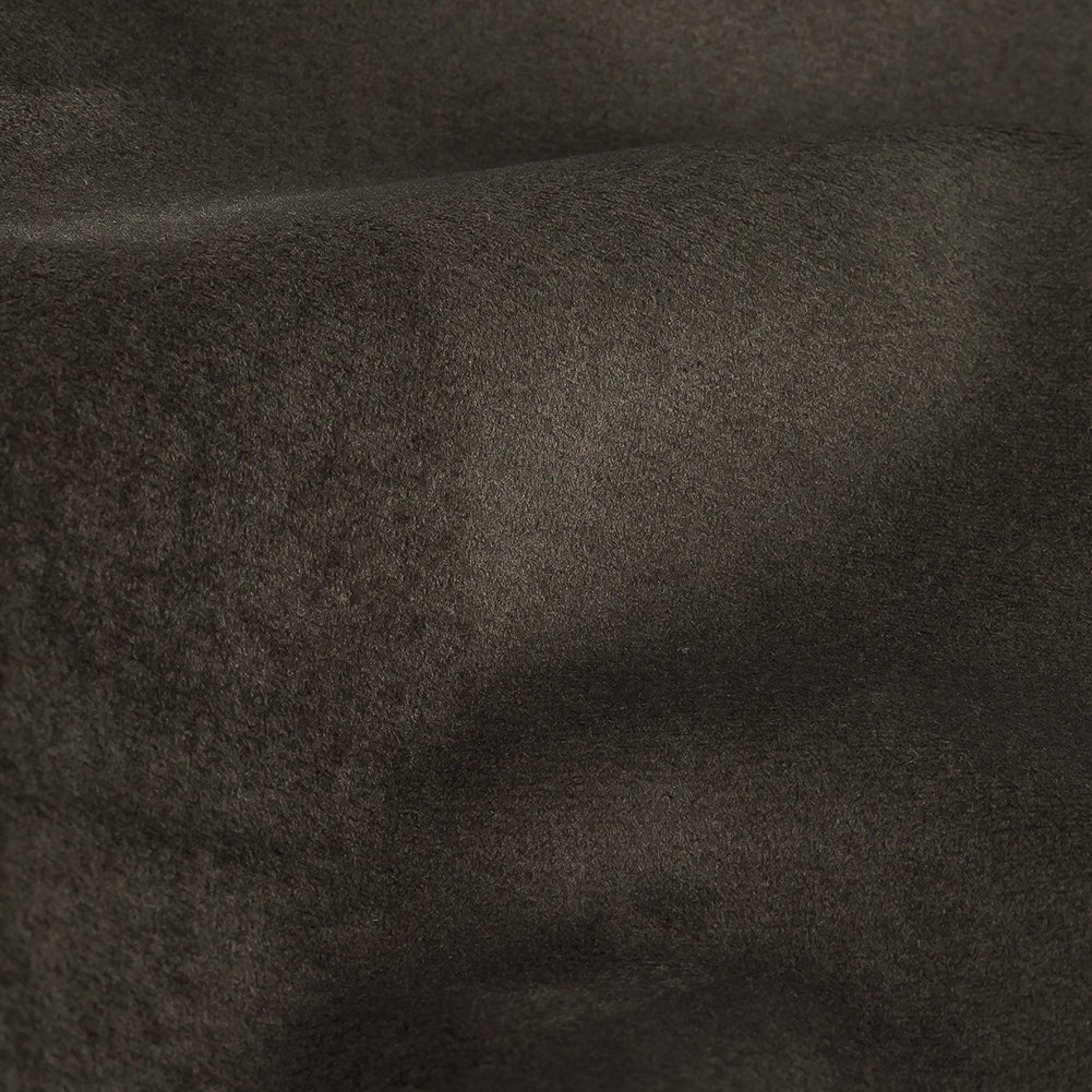 Polyester Drapery Velvet - Cocoa - British Imported Detail Polyester Drapery Velvet - Cocoa - British Imported Detail