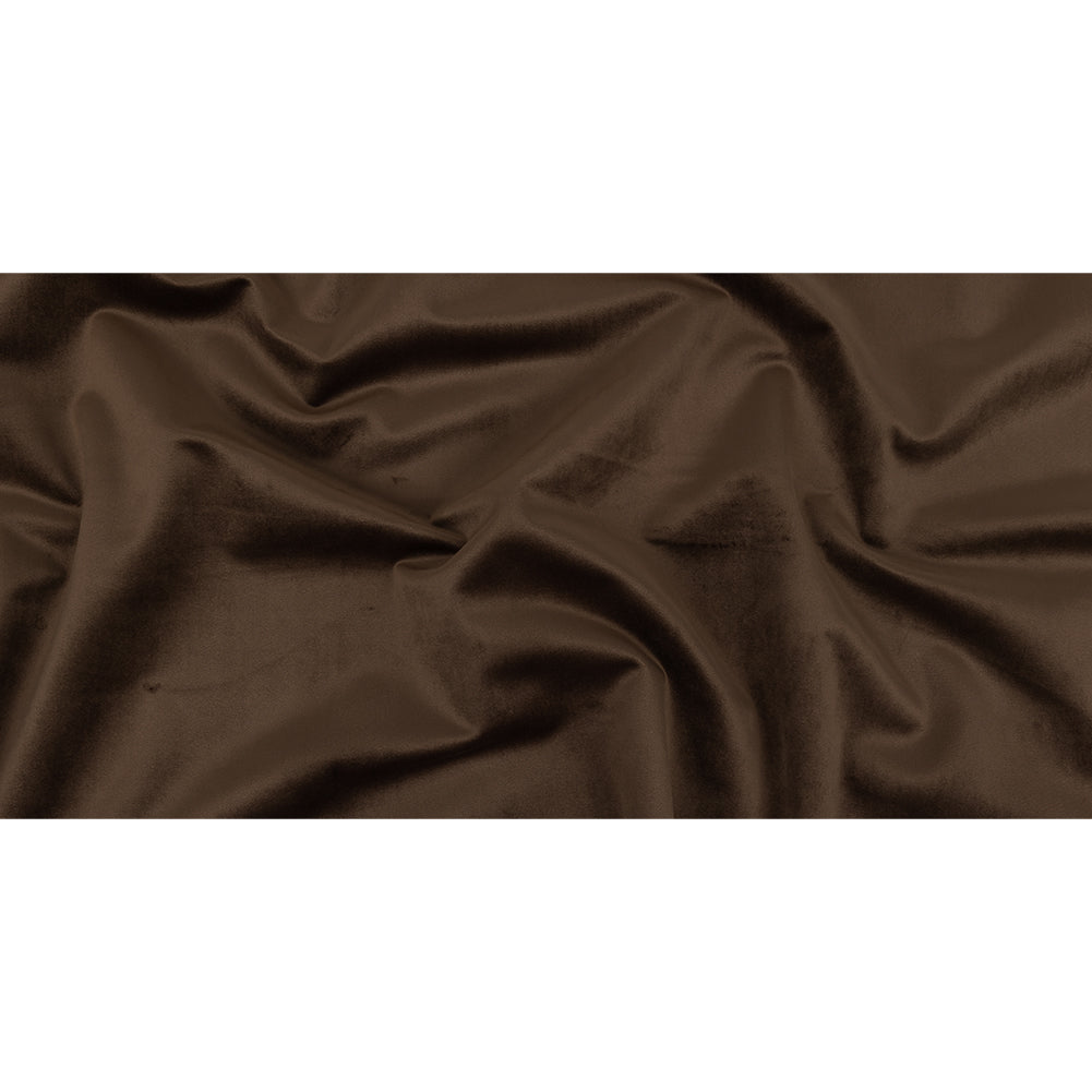 Polyester Drapery Velvet - Espresso - British Imported Full Polyester Drapery Velvet - Espresso - British Imported Full