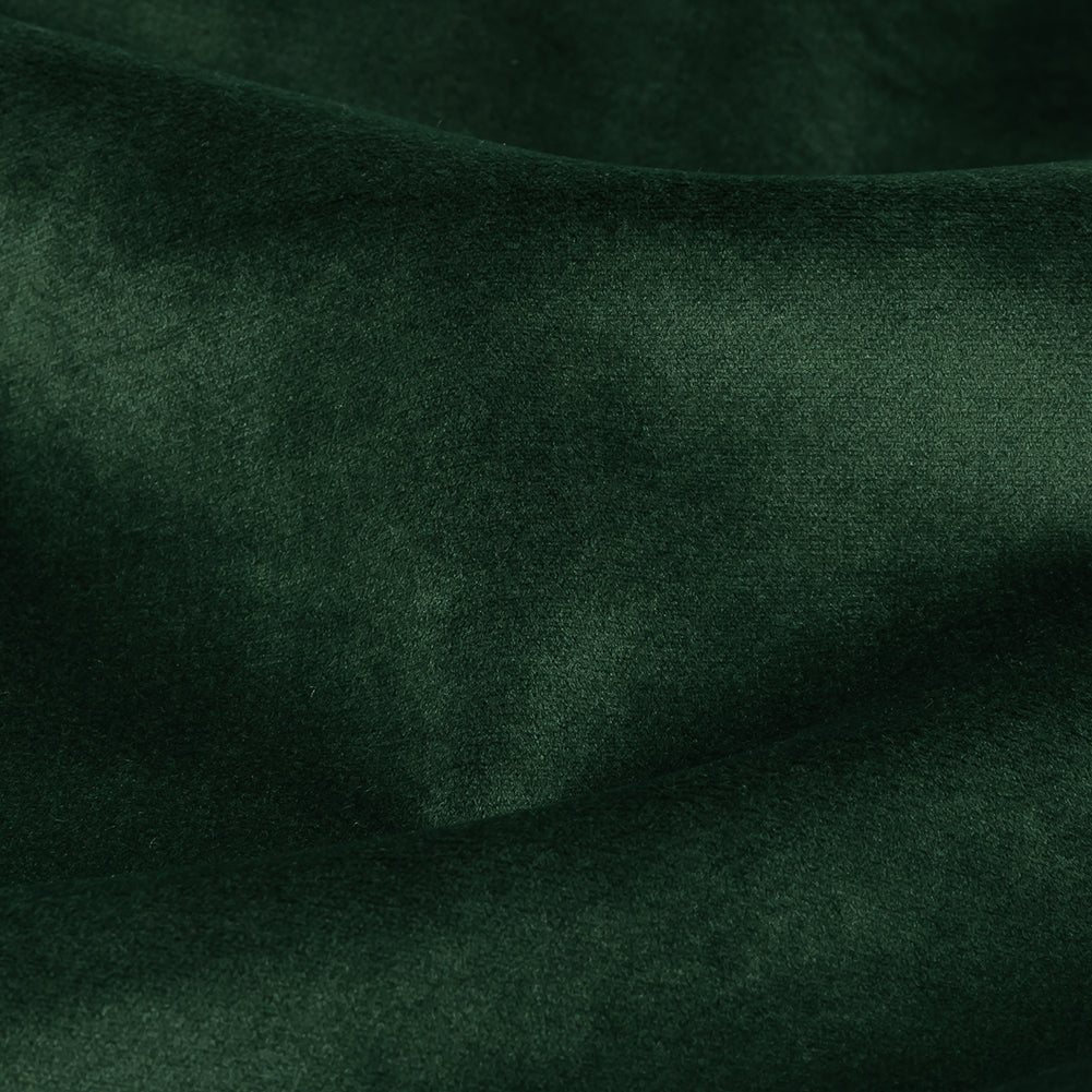 Polyester Drapery Velvet - Forest - British Imported Detail Polyester Drapery Velvet - Forest - British Imported Detail
