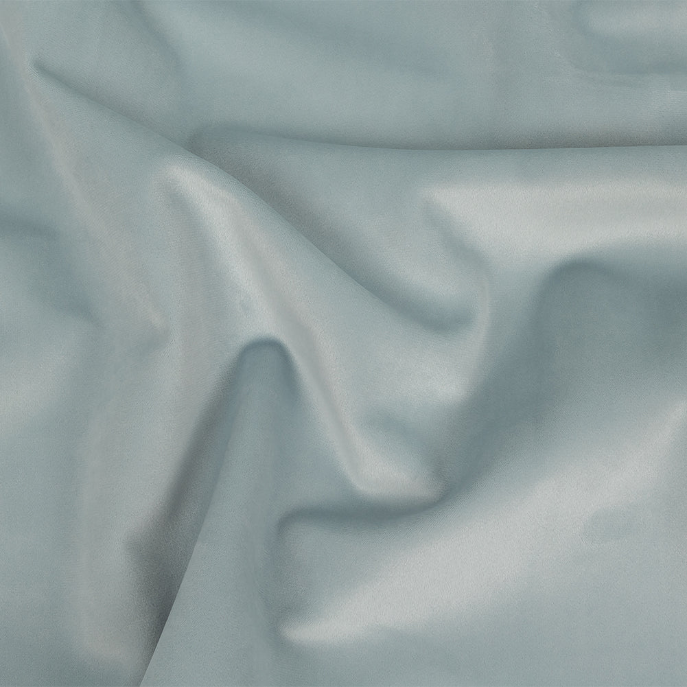 Polyester Drapery Velvet - Ice - British Imported Polyester Drapery Velvet - Ice - British Imported