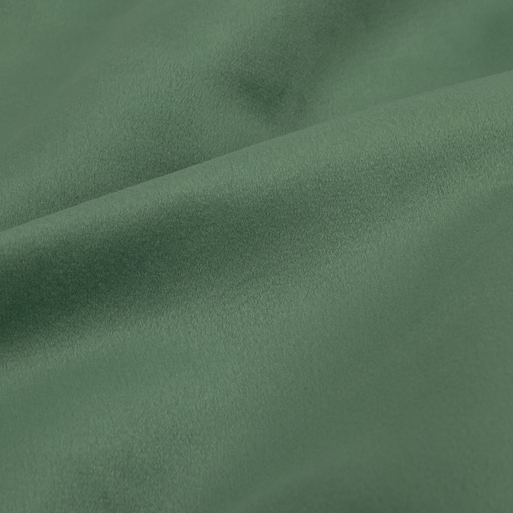 Polyester Drapery Velvet - Mint - British Imported Detail Polyester Drapery Velvet - Mint - British Imported Detail