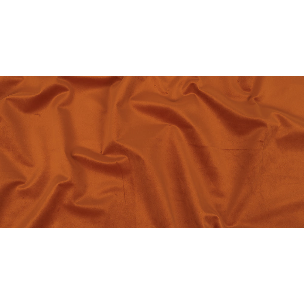 Polyester Drapery Velvet - Nectarine - British Imported Full Polyester Drapery Velvet - Nectarine - British Imported Full