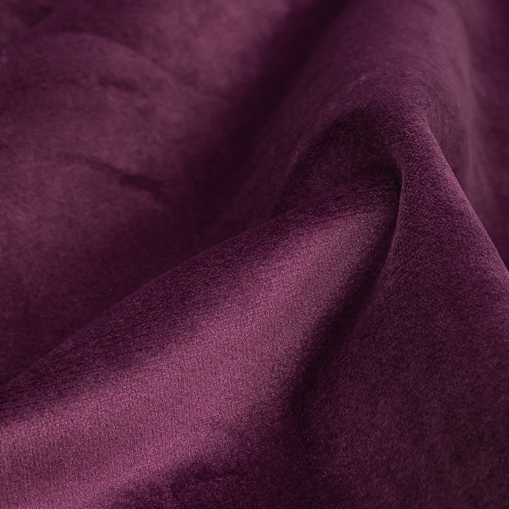 Polyester Drapery Velvet - Pansy - British Imported Detail Polyester Drapery Velvet - Pansy - British Imported Detail