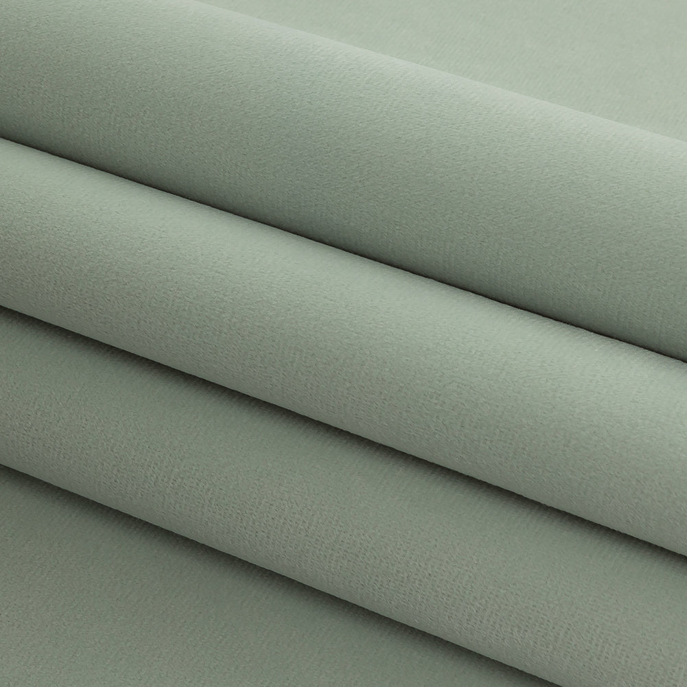 Polyester Drapery Velvet - Pistachio - British Imported Folded Polyester Drapery Velvet - Pistachio - British Imported Folded
