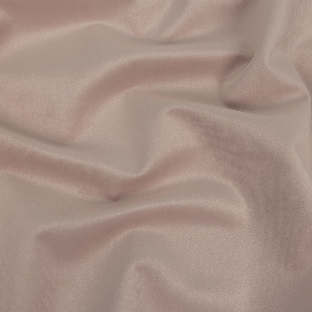 Polyester Drapery Velvet - Shell - British Imported Polyester Drapery Velvet - Shell - British Imported