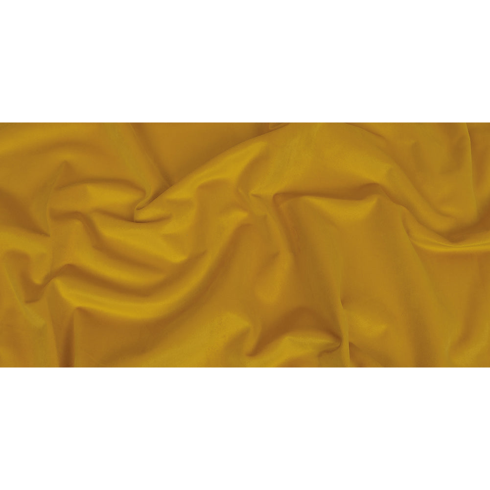 Polyester Drapery Velvet - Sunflower - British Imported Full Polyester Drapery Velvet - Sunflower - British Imported Full