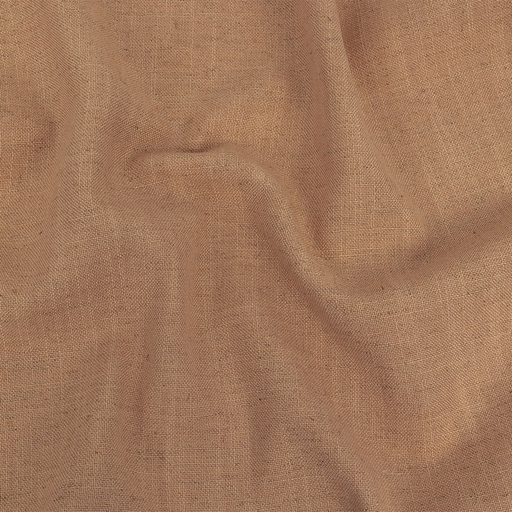 Polyester, Viscose and Linen Woven - Nude - British Imported Polyester, Viscose and Linen Woven - Nude - British Imported