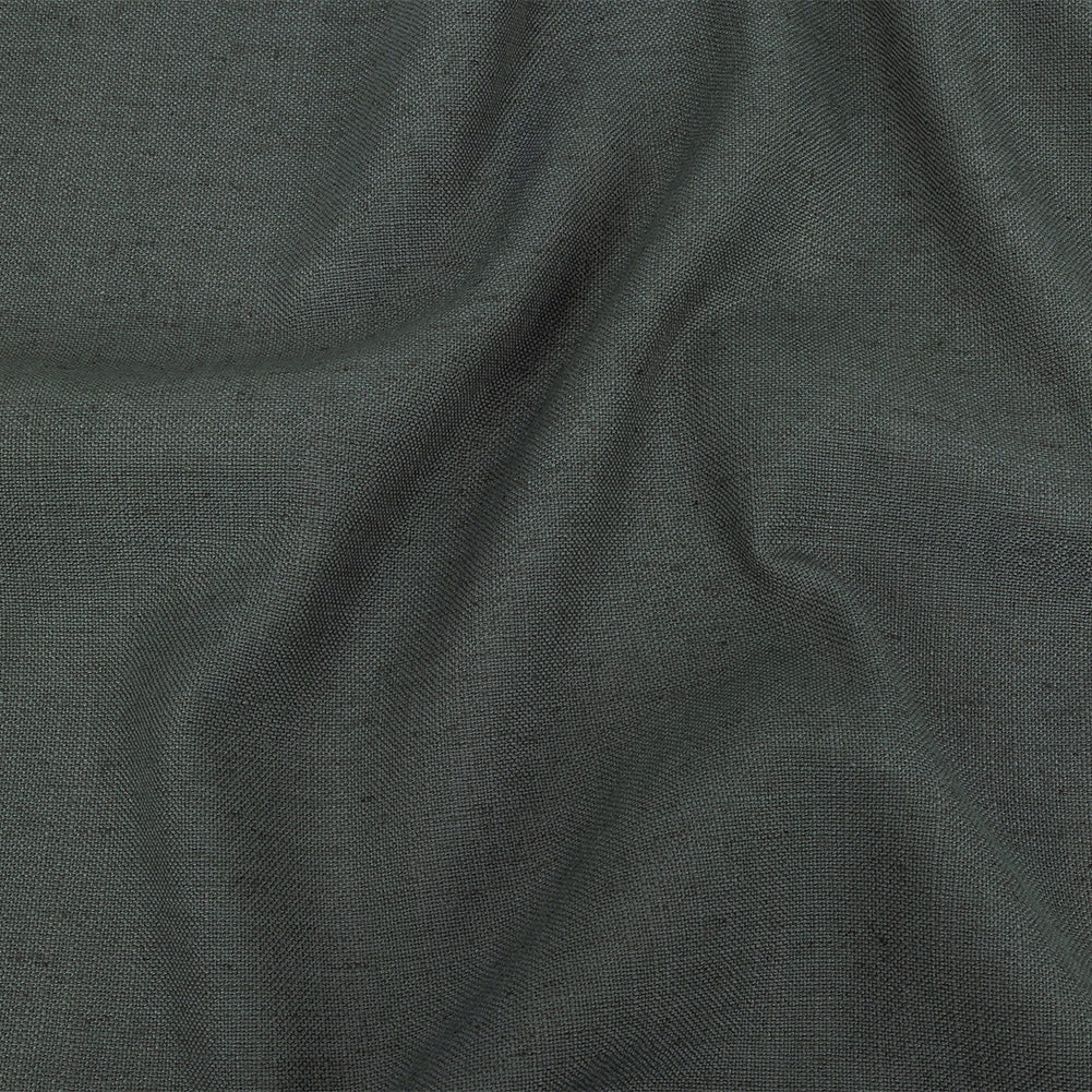 Polyester, Viscose and Linen Woven - Platinum - British Imported