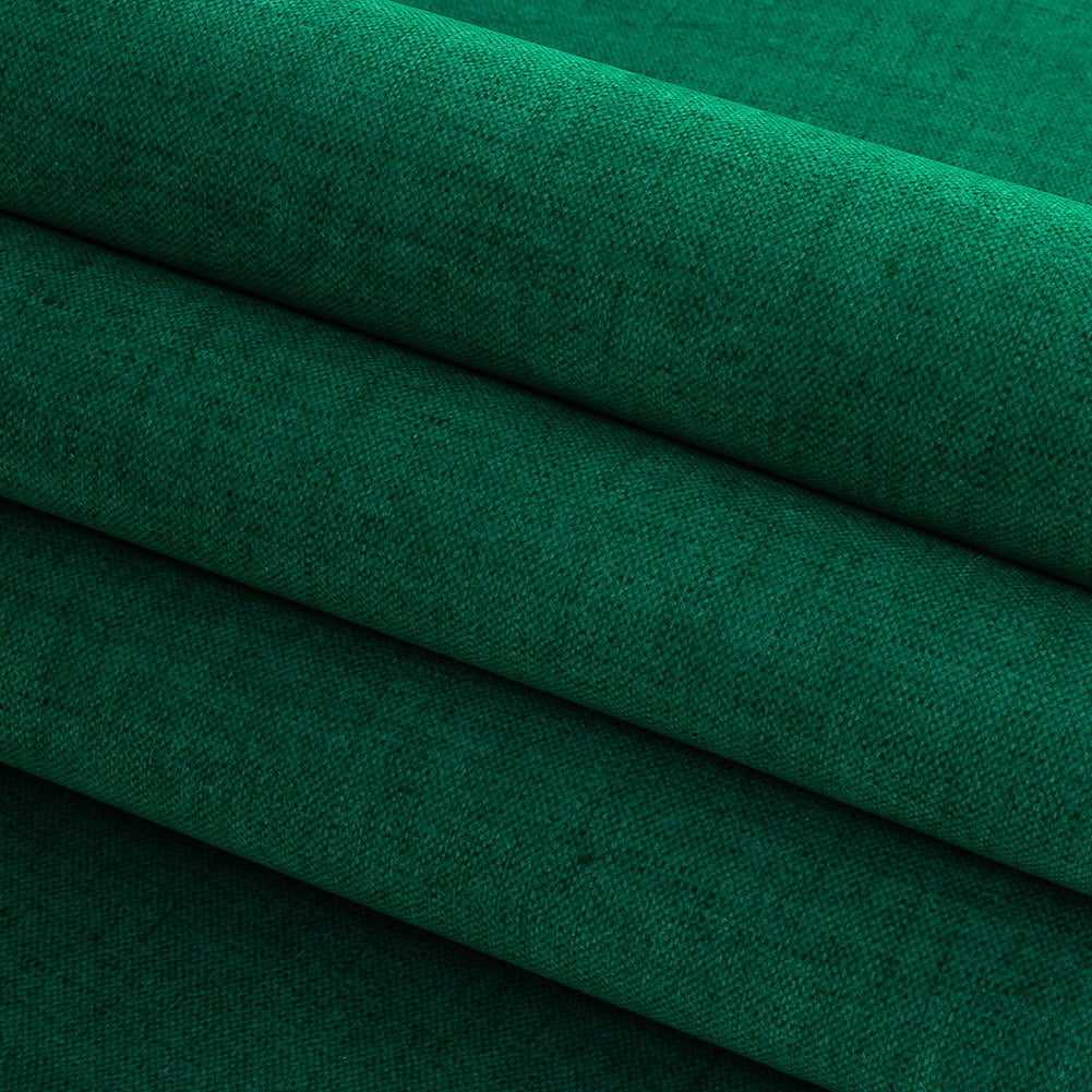 Polyester Microvelvet - Emerald - British Imported Folded Polyester Microvelvet - Emerald - British Imported Folded
