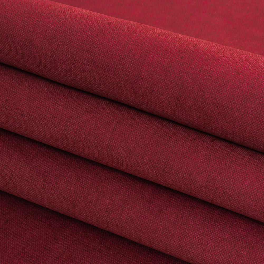 Polyester Microvelvet - Fuchsia - British Imported Folded Polyester Microvelvet - Fuchsia - British Imported Folded