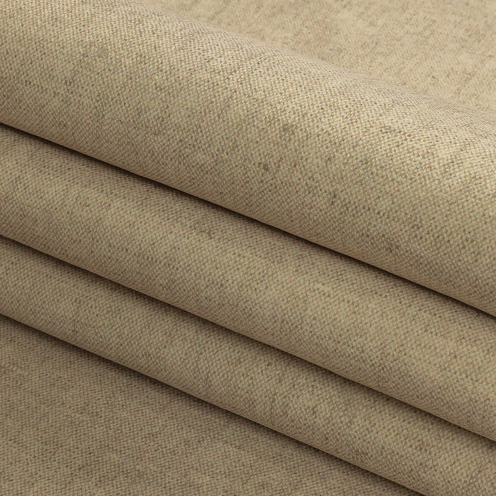 Polyester Microvelvet - Oyster - British Imported Folded Polyester Microvelvet - Oyster - British Imported Folded