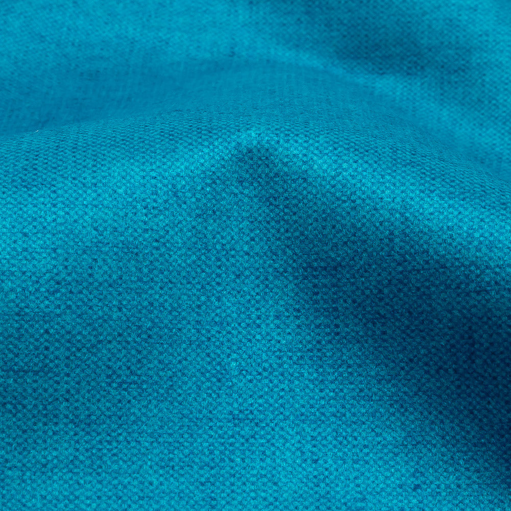 Polyester Microvelvet - Petrol - British Imported Detail Polyester Microvelvet - Petrol - British Imported Detail