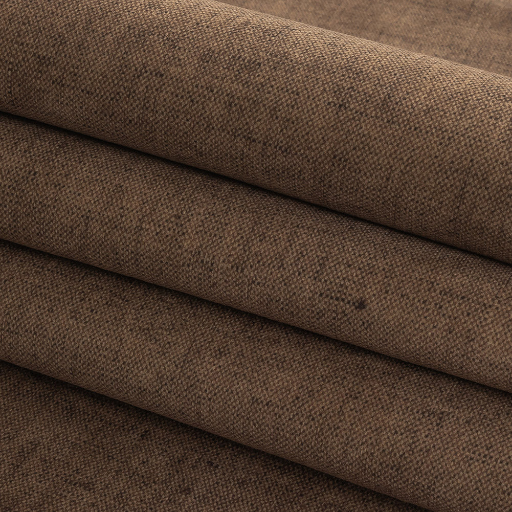 Polyester Microvelvet - Truffle - British Imported Folded Polyester Microvelvet - Truffle - British Imported Folded