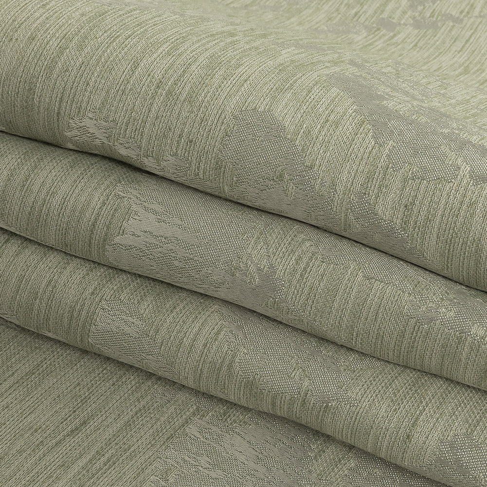 Luminous Jacquard - Sage Woodlands - British Imported Folded Luminous Jacquard - Sage Woodlands - British Imported Folded