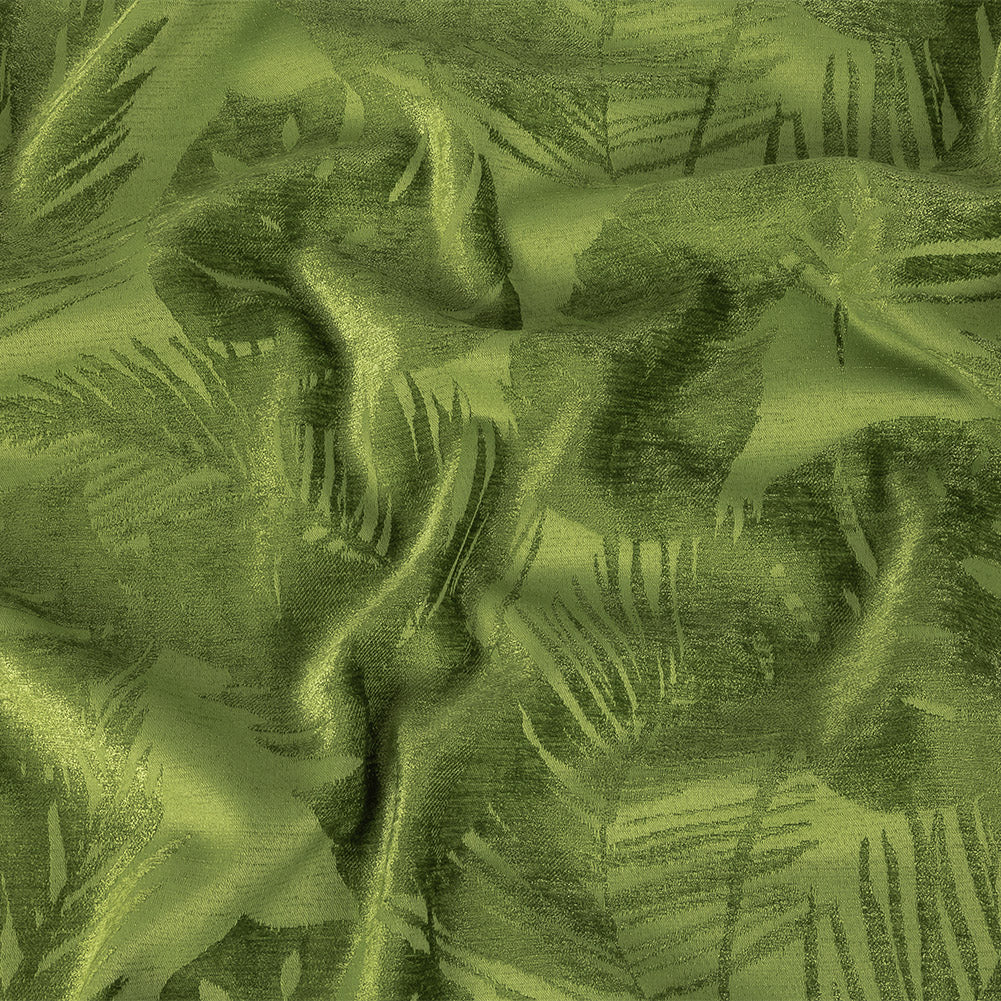 Polyester Chenille - Kiwi Leaves - British Imported Polyester Chenille - Kiwi Leaves - British Imported