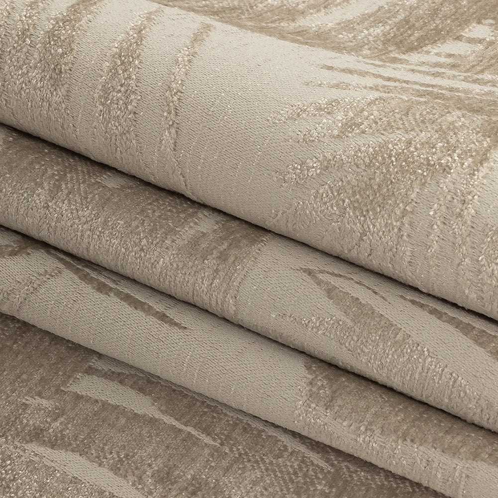 Polyester Chenille - Linen Leaves - British Imported Folded Polyester Chenille - Linen Leaves - British Imported Folded