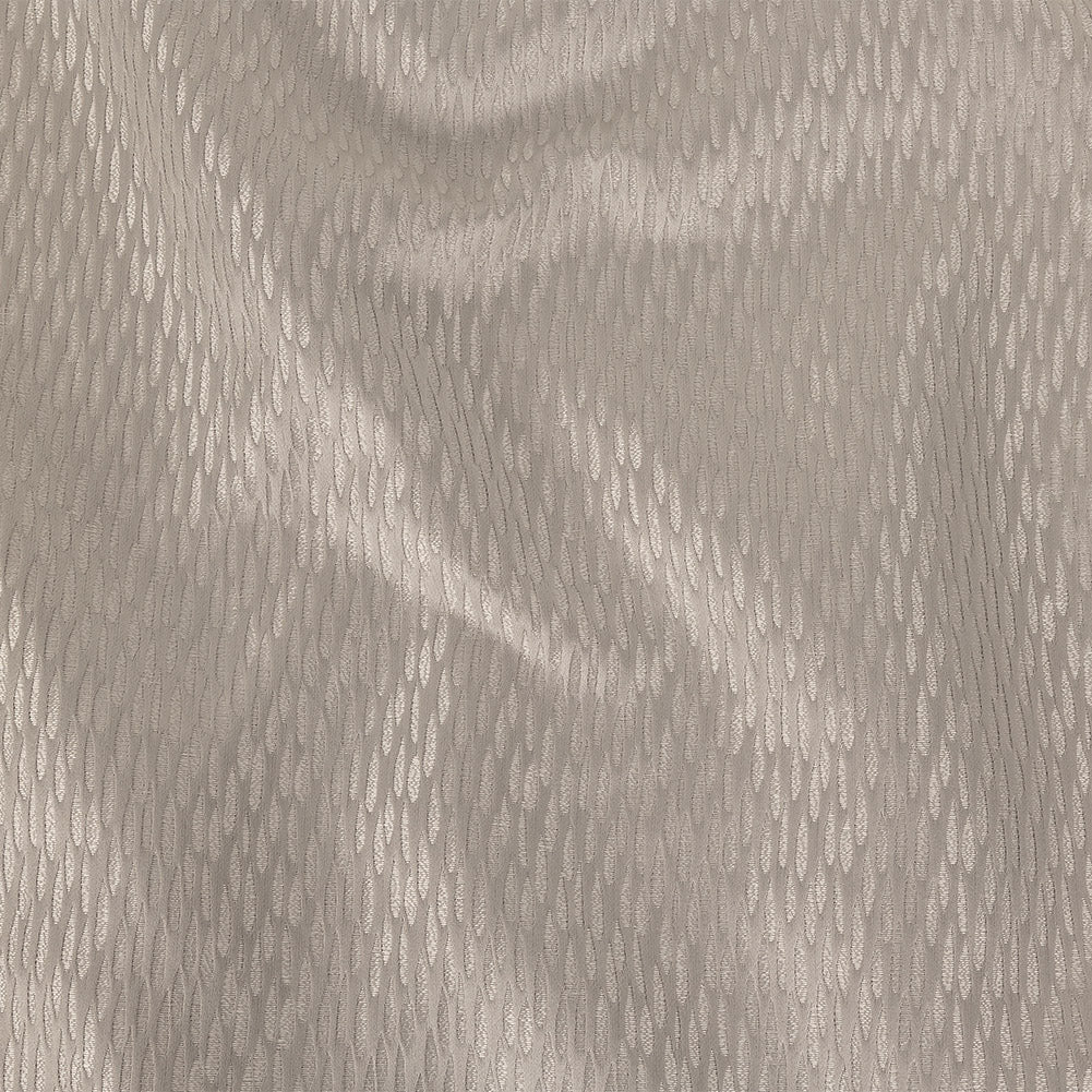 Luminous Drapery Jacquard - Silver Raindrops - British Imported Luminous Drapery Jacquard - Silver Raindrops - British Imported