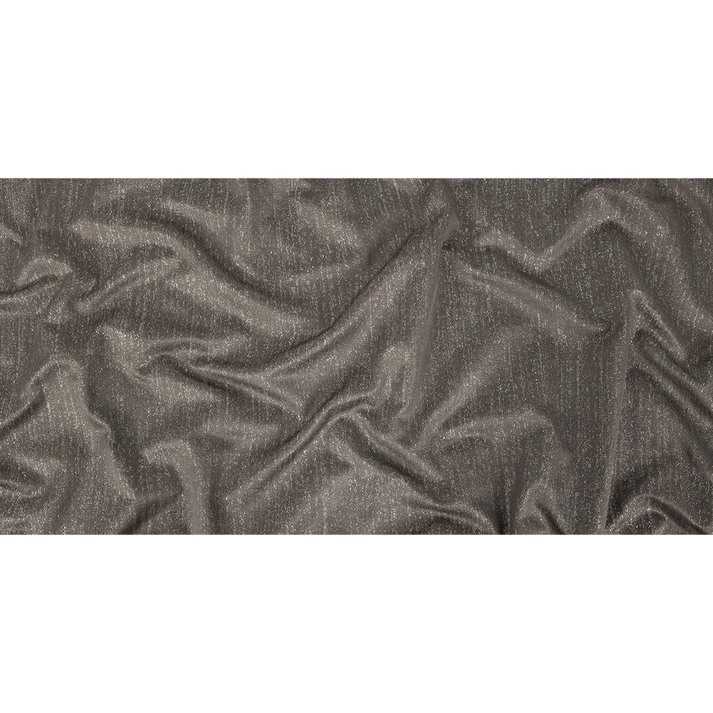 Metallic Drapery Woven - Charcoal - British Imported Full Metallic Drapery Woven - Charcoal - British Imported Full