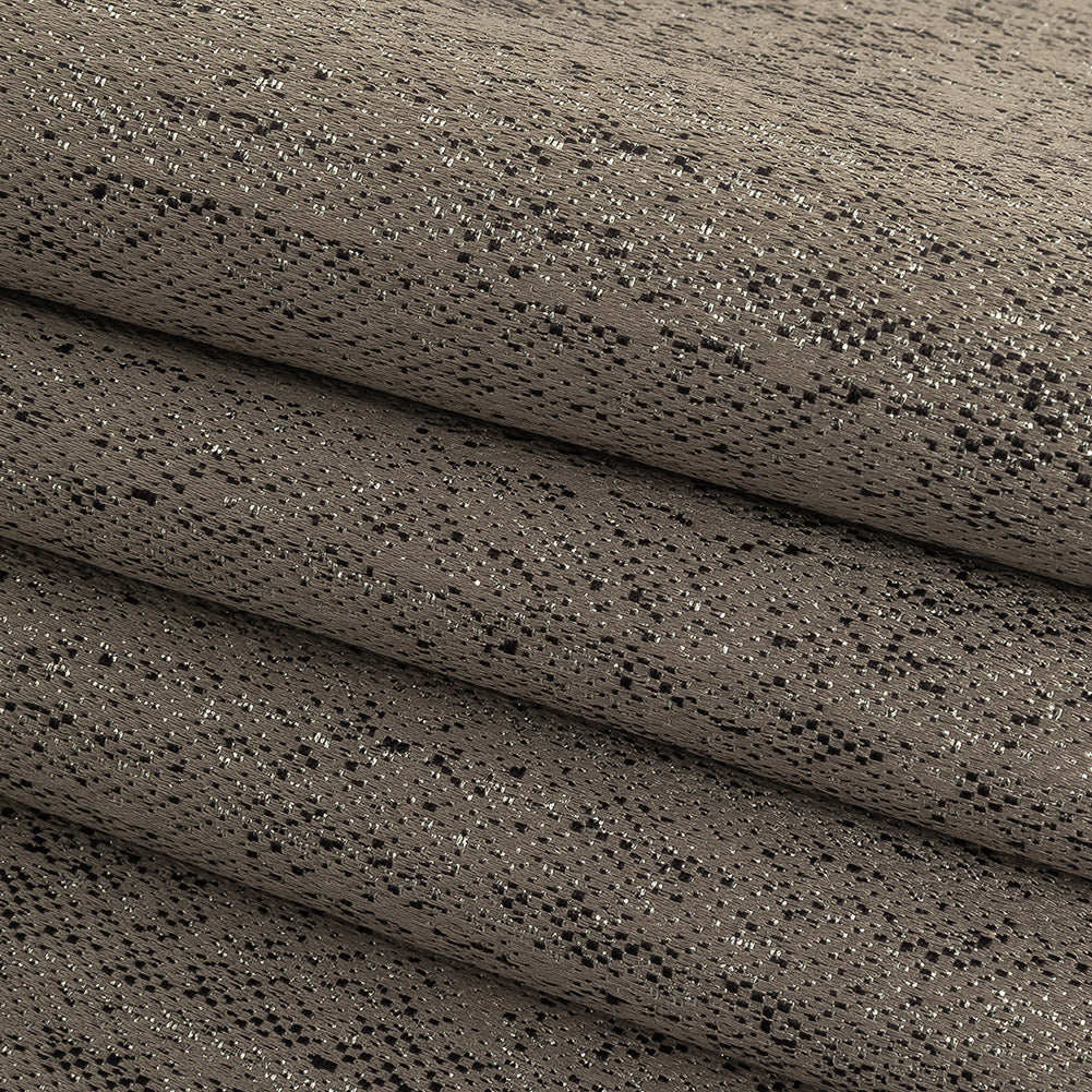 Metallic Drapery Woven - Pewter - British Imported Folded Metallic Drapery Woven - Pewter - British Imported Folded