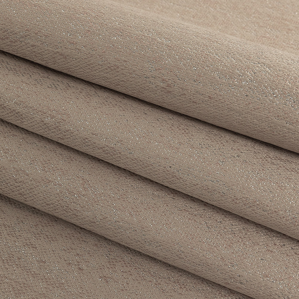 Metallic Drapery Woven - Shell - British Imported Folded Metallic Drapery Woven - Shell - British Imported Folded