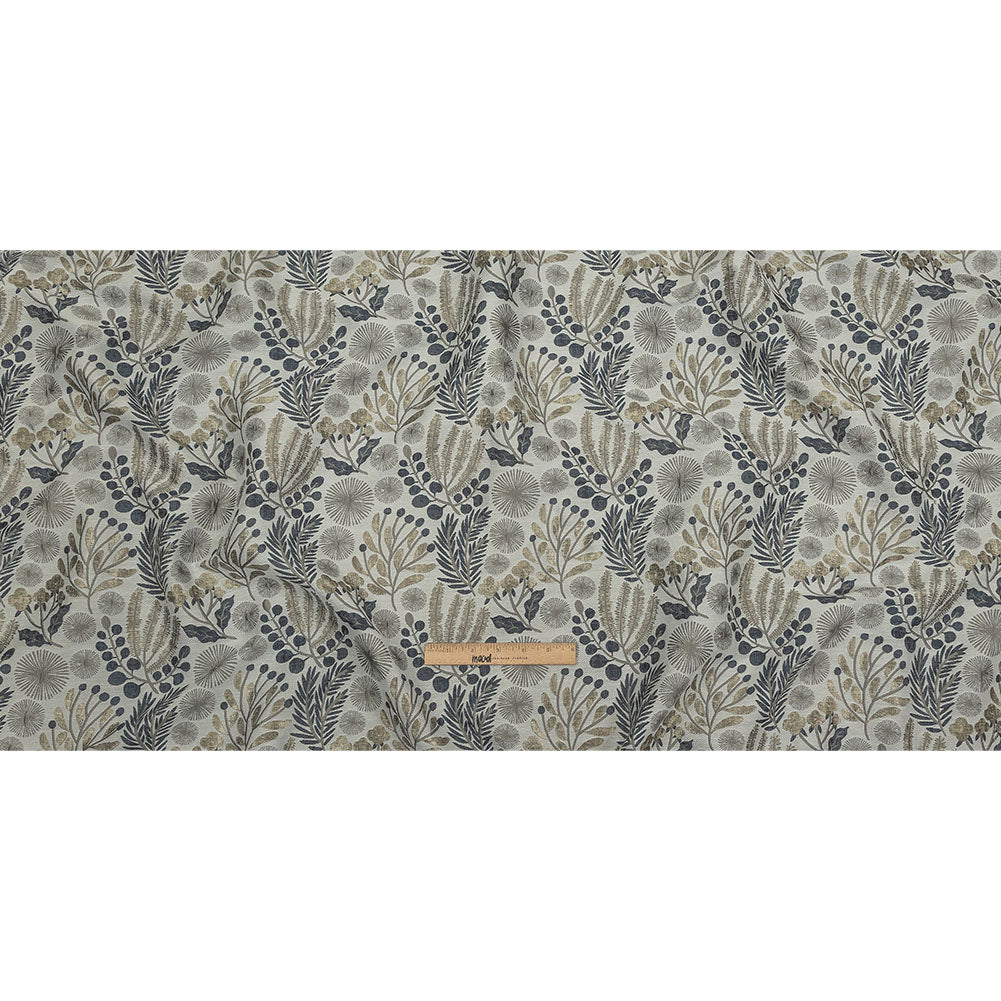 Drapery Jacquard - Danube Foliage - British Imported Full Drapery Jacquard - Danube Foliage - British Imported Full