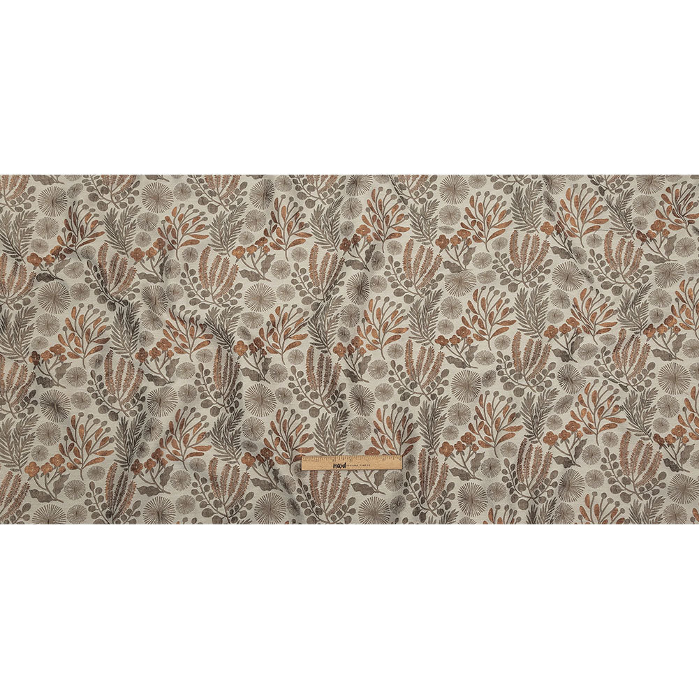 Drapery Jacquard - Saffron Foliage - British Imported Full Drapery Jacquard - Saffron Foliage - British Imported Full