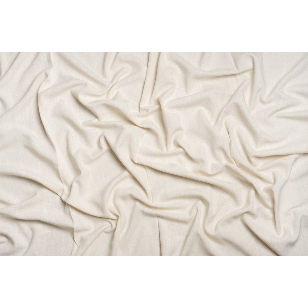 Linen, Viscose and Polyester Woven - Oyster - British Imported Full Linen, Viscose and Polyester Woven - Oyster - British Imported Full