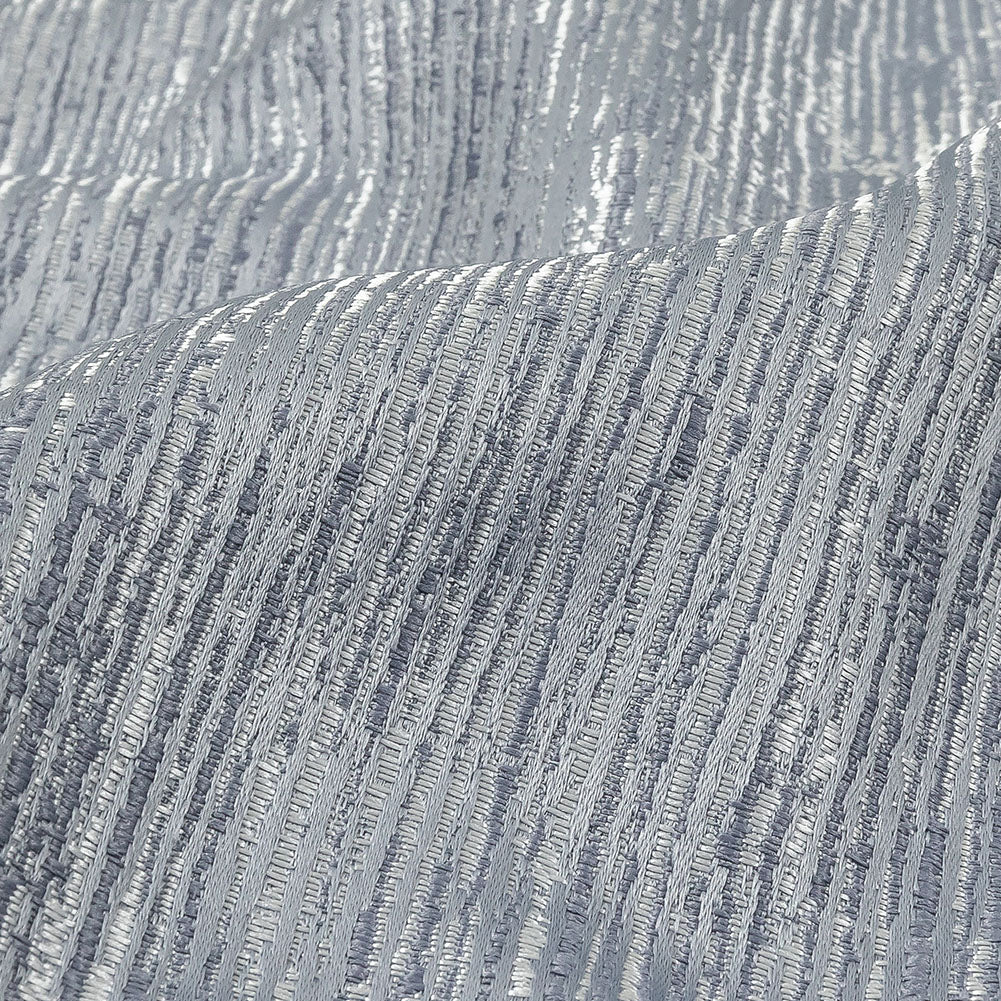 Recycled Polyester Jacquard - Mist Striated - British Imported Detail Recycled Polyester Jacquard - Mist Striated - British Imported Detail
