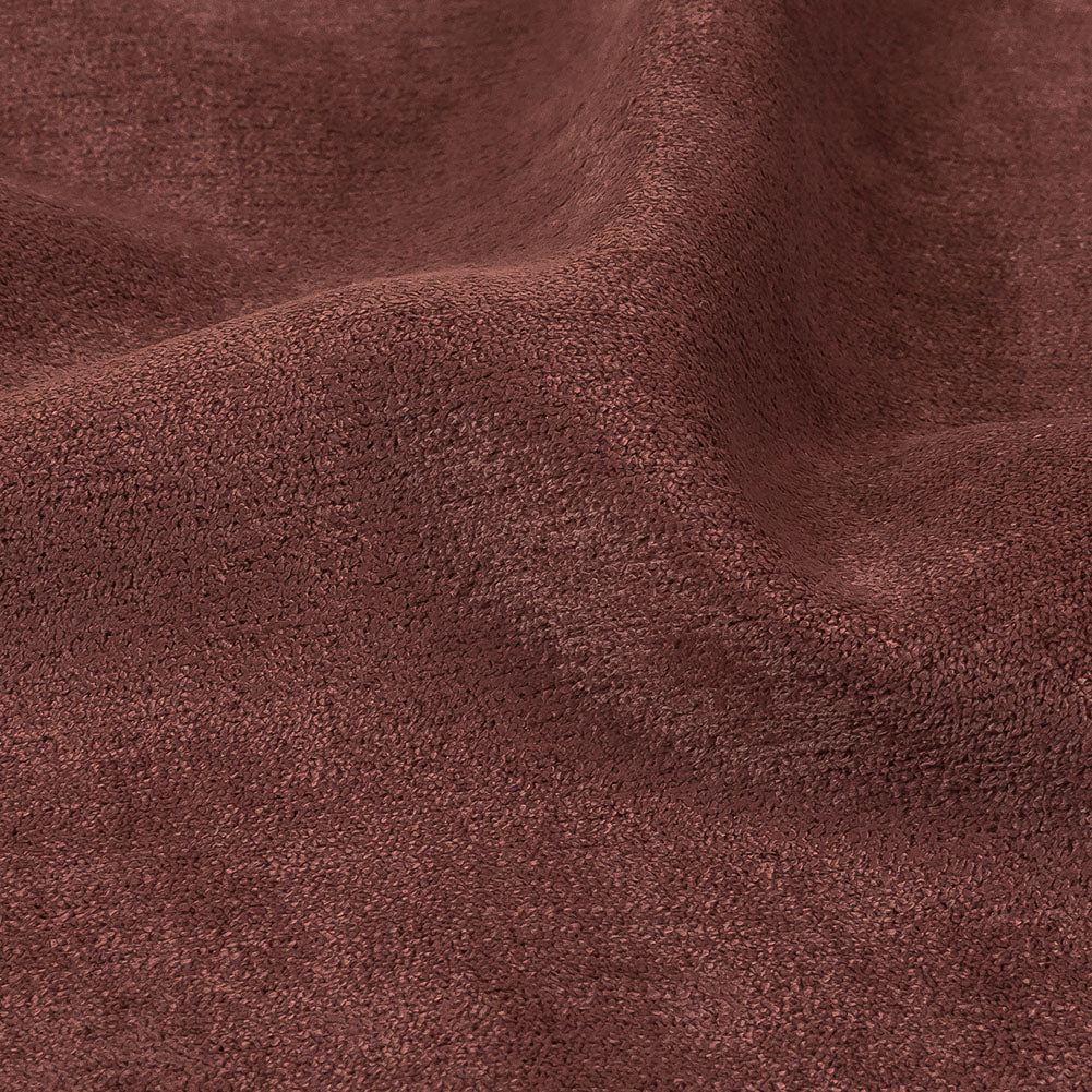 Micro Polyester Chenille - Berry - British Imported Detail Micro Polyester Chenille - Berry - British Imported Detail