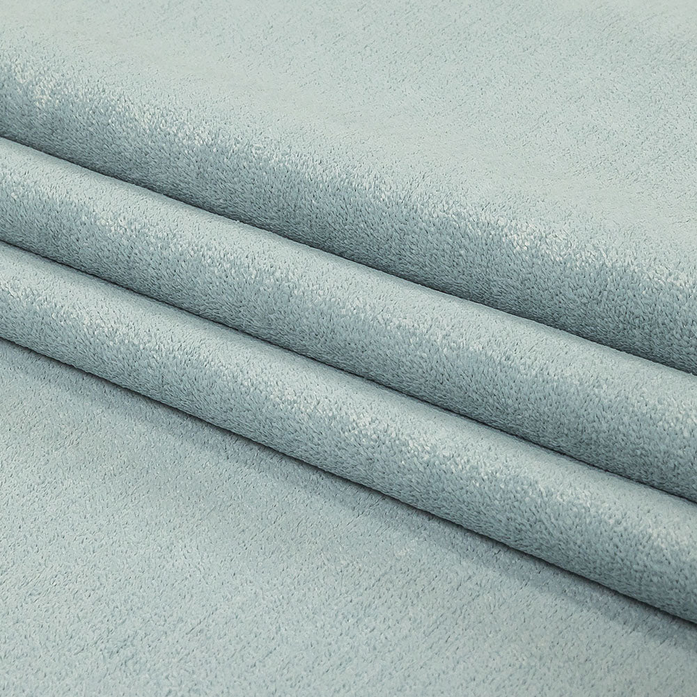 Micro Polyester Chenille - Ice - British Imported Folded Micro Polyester Chenille - Ice - British Imported Folded