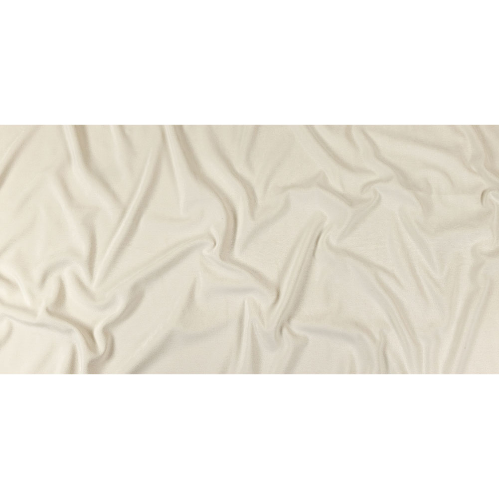 Micro Polyester Chenille - Ivory - British Imported Full Micro Polyester Chenille - Ivory - British Imported Full