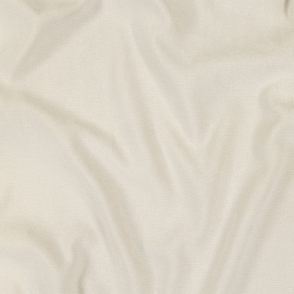 Micro Polyester Chenille - Ivory - British Imported Micro Polyester Chenille - Ivory - British Imported
