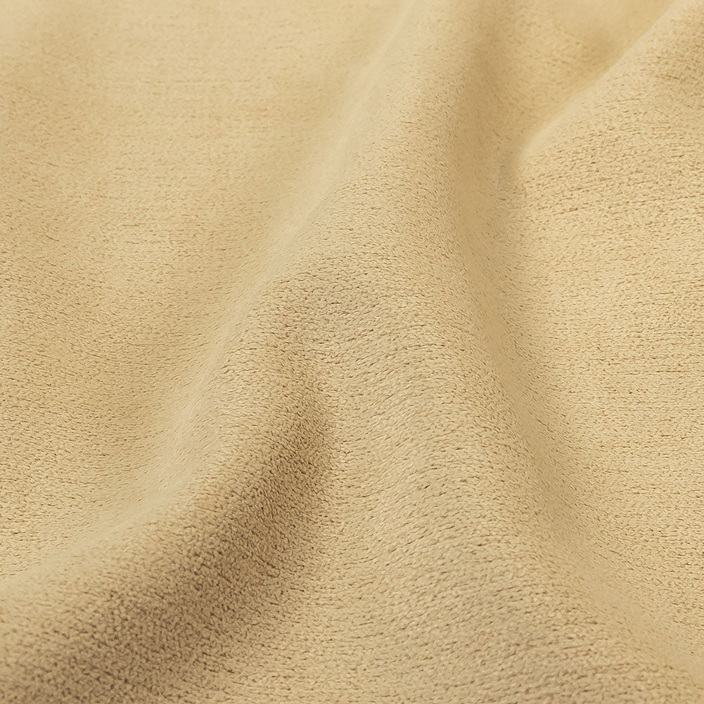 Micro Polyester Chenille - Sand - British Imported Detail Micro Polyester Chenille - Sand - British Imported Detail